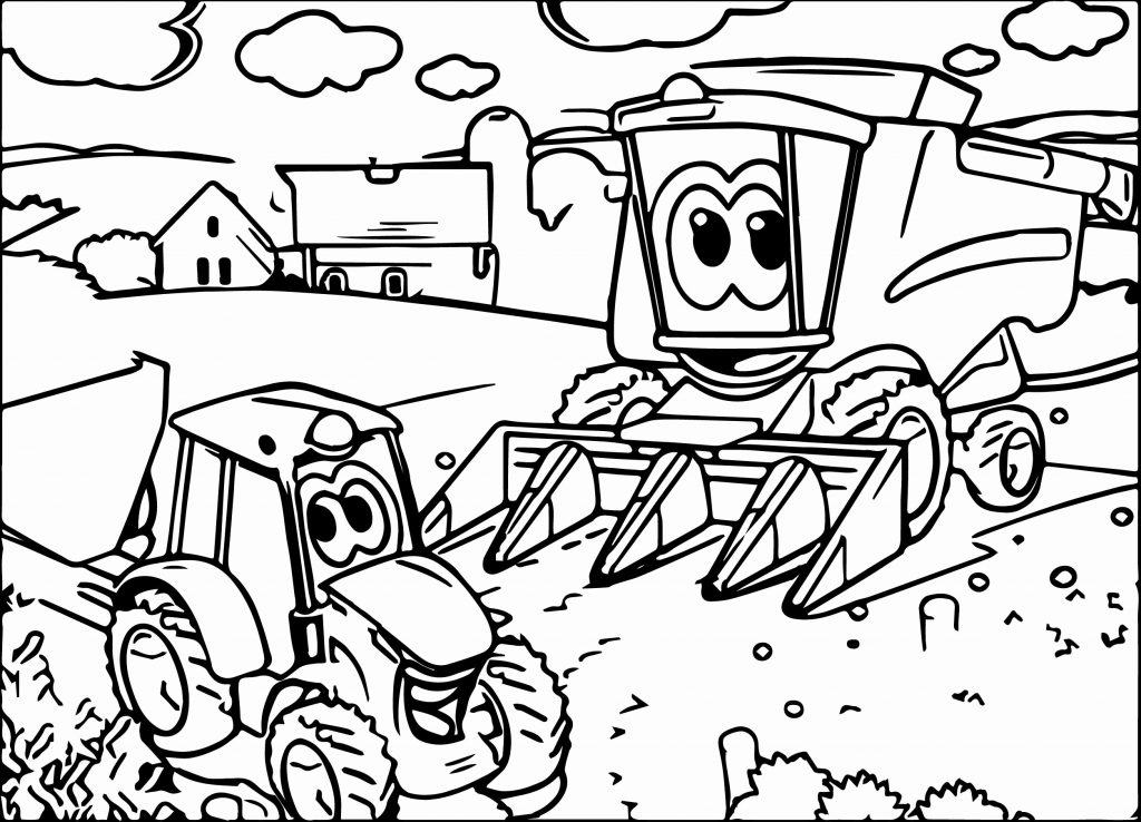 1024x738 Coloring Pages John Deere Combine Printable Book Free To Print
