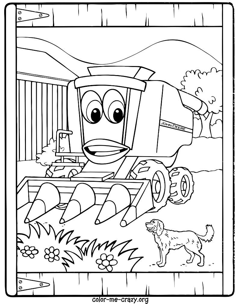 794x1012 Coloring Pages John Deere Printable Birthday Cake Ideas