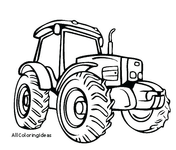 605x517 John Deere Gator Coloring Pages