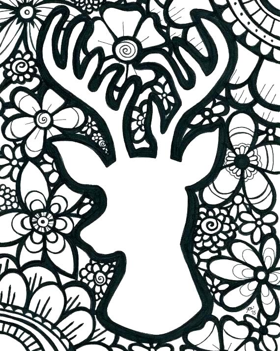 570x713 John Deere Coloring Pages Printable Deer Coloring Page John Free