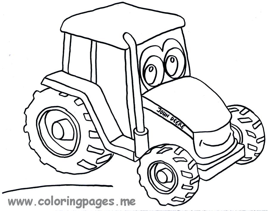 900x709 John Deere Tractor Coloring Pages To Print Download Printable