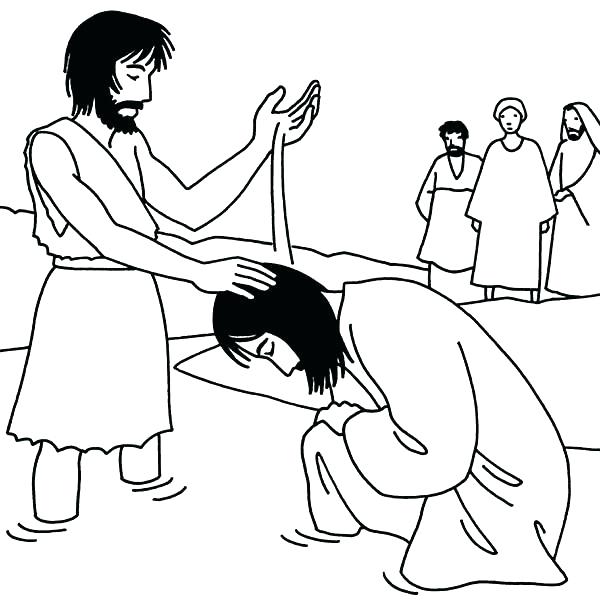 600x600 John The Baptist Coloring Pages John The Baptist Coloring Page