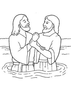 236x314 John The Baptist Coloring Page Vacation Bible School Sunday