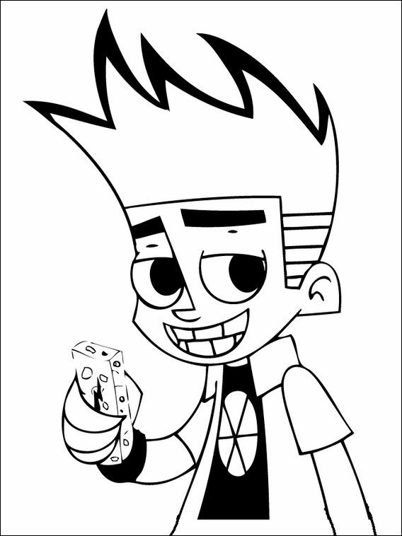 568x758 Johnny Test Coloring Pages Coloring Pages For Kids