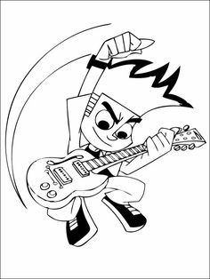 236x314 Johnny Test Coloring Pages Free Printable Carter