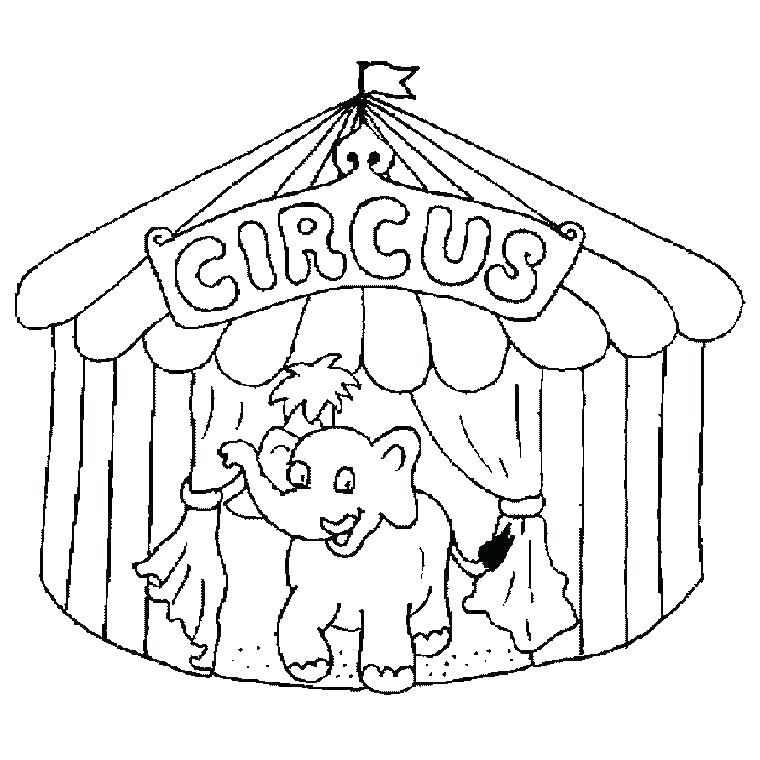 760x760 Circus Coloring Pages Circus Train Coloring Sheets