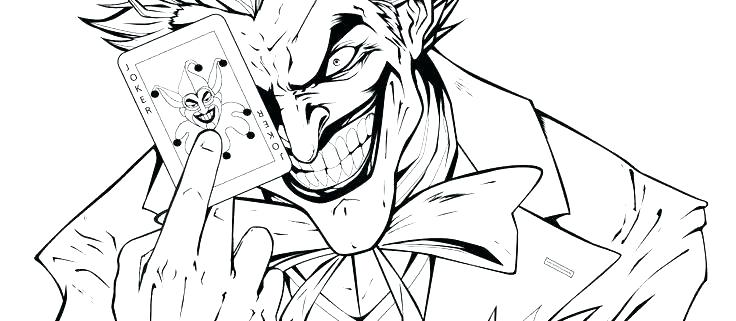 736x321 Free Joker Coloring Pages Batman And Joker Coloring Pages Pictures
