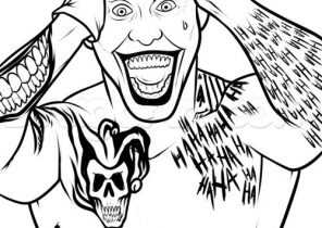 296x210 Joker Coloring Pages