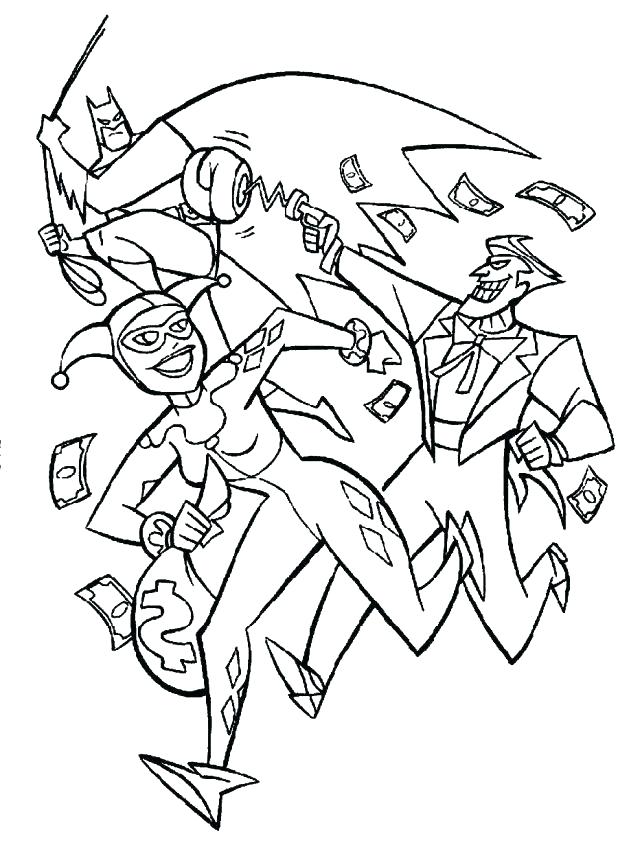 618x845 Batman And Joker Coloring Pages Batman Joker Coloring Pages Free