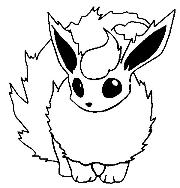 600x629 Pokemon Coloring Pages Jolteon Cartoon