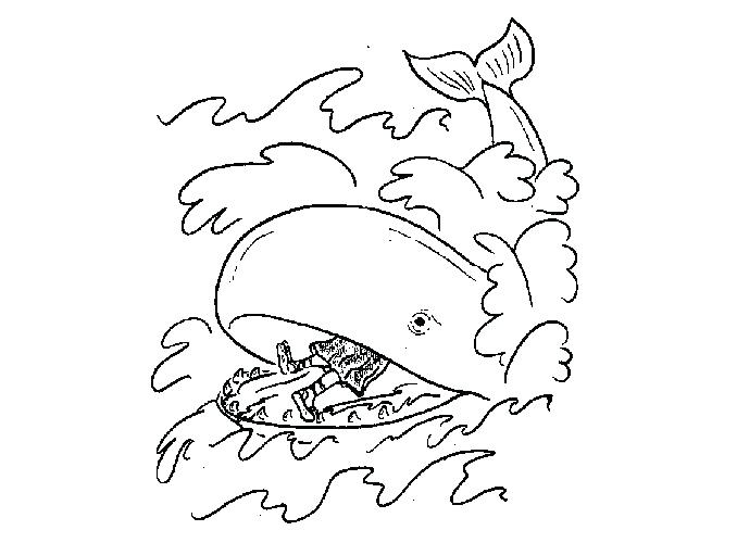 678x500 Jonah Coloring Sheet And The Whale Coloring Pages For Preschoolers