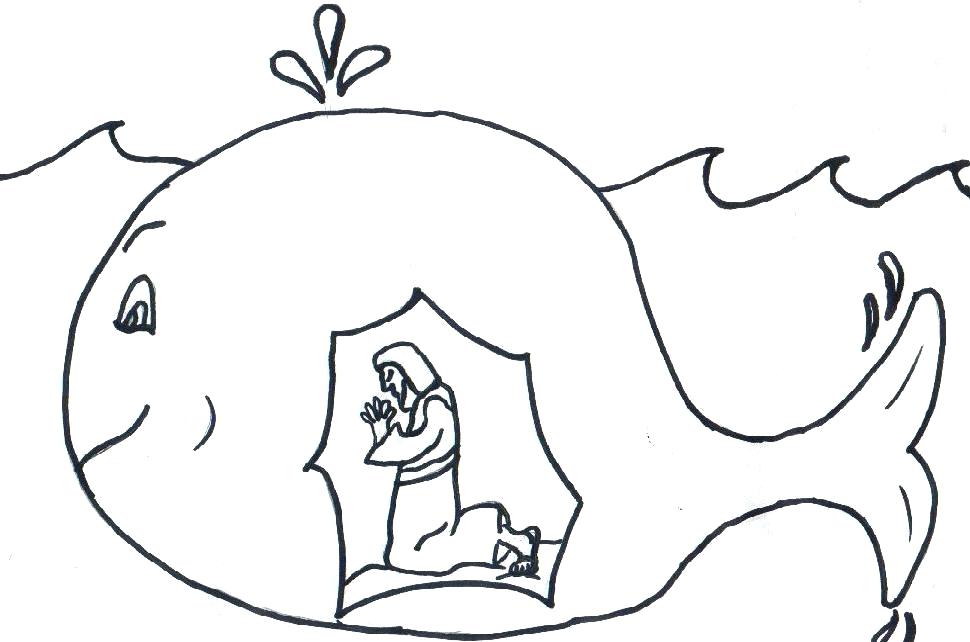 970x642 Jonah And The Whale Coloring Page And Coloring Pages And The Whale