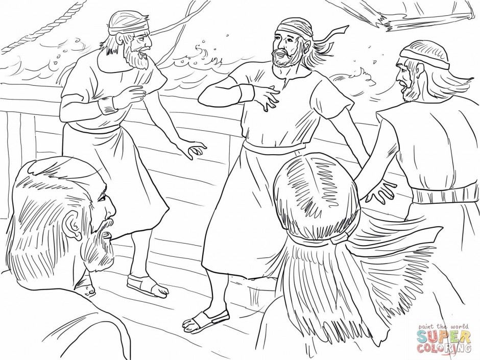 940x705 Jonah Coloring Pages Lovely Jonah Printable Coloring Pages Extra
