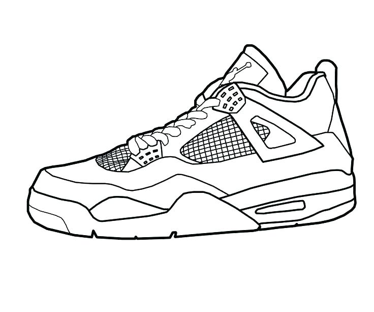 736x613 Air Jordan Coloring Pages Running Shoes Coloring Pages Enjoy