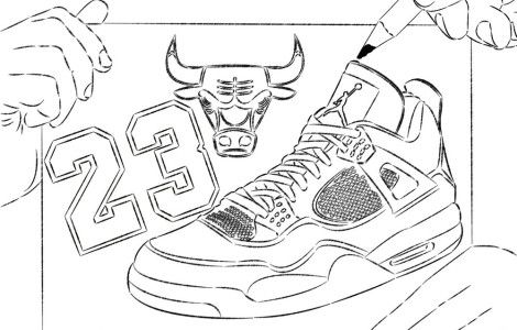 470x300 Coloring Printable Pages Of Michael Jordan To Me, This Is Art