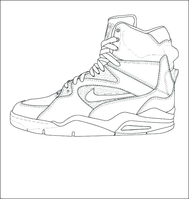 618x652 Air Jordan Coloring Pages Free Coloring Pages Coloring Pages