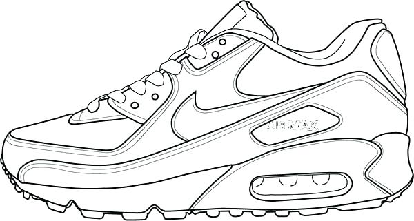 600x321 Jordan Shoes Coloring Pages Shoe Color Page Air Max Shoes Coloring