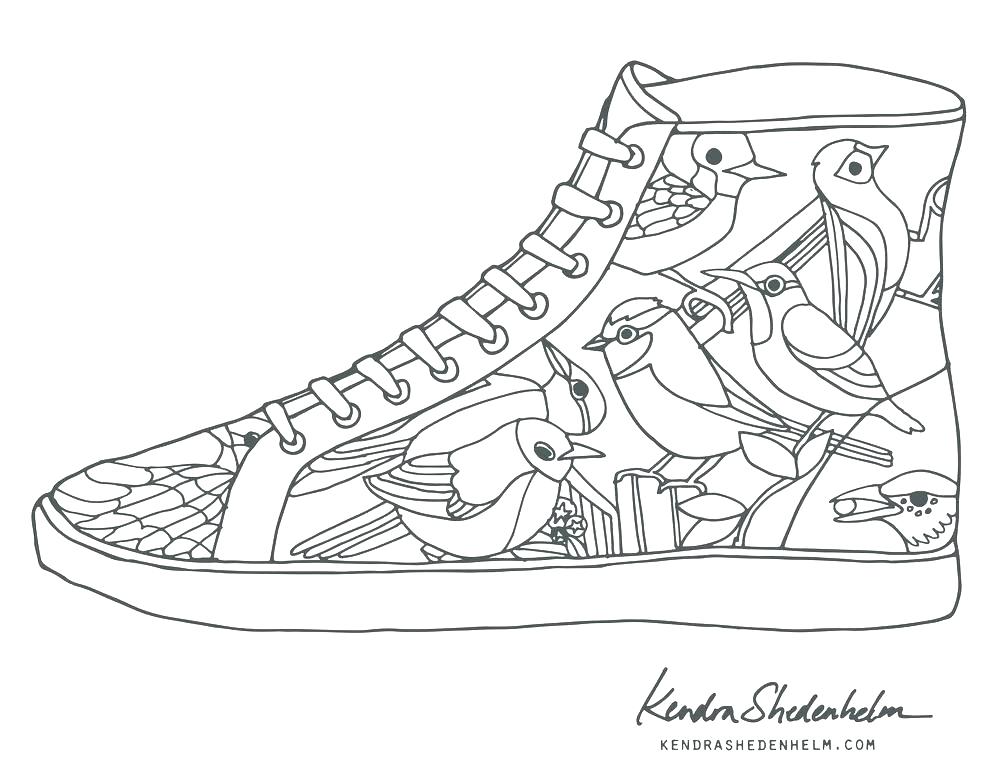 1000x773 Jordan Coloring Pages Shoes Coloring Pages Shoes Pictures To Color