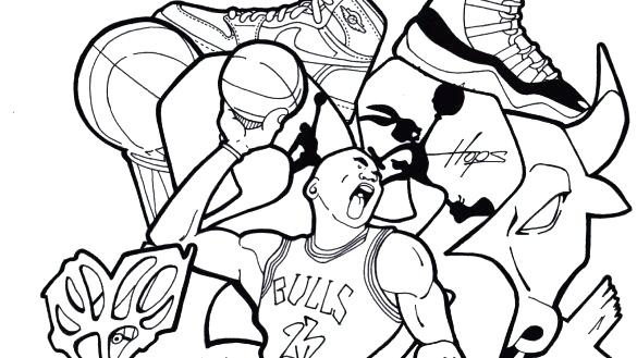 585x329 Coloring Pages Coloring Book Michael Jordan Coloring Page Coloring