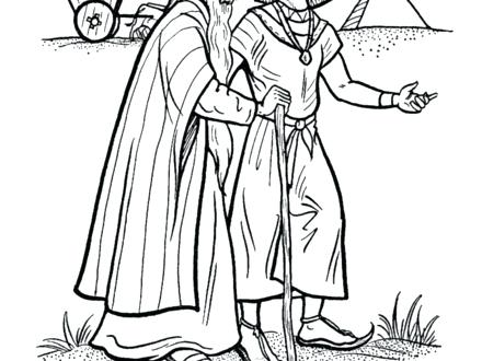 440x330 Bible Coloring Pages Coat Of Many Colors Bible Story Coloring