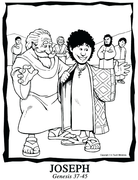 Joseph Bible Coloring Page at GetDrawings | Free download