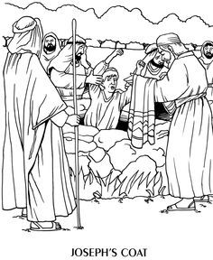 236x288 Joseph And The Coat Of Many Colors Coloring Page