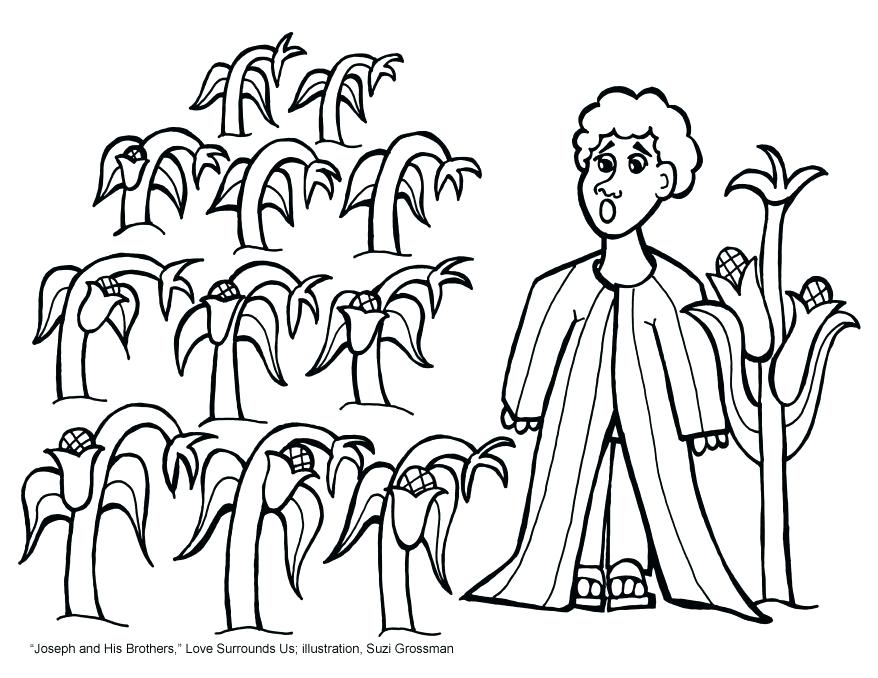 878x678 Joseph Coat Of Many Colors Coloring Page With And Coloring Sheets