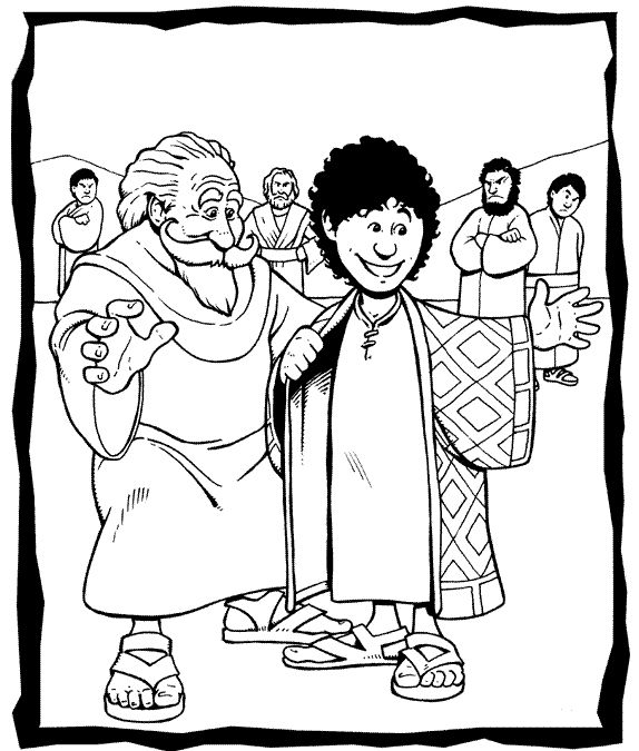 Joseph Coloring Pages Preschool at GetDrawings | Free download