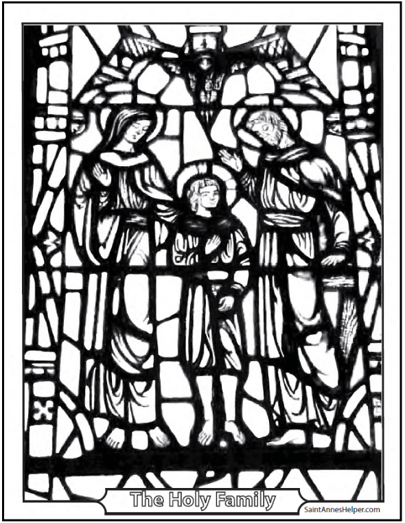 590x762 Father's Day Coloring Pages Of St Joseph