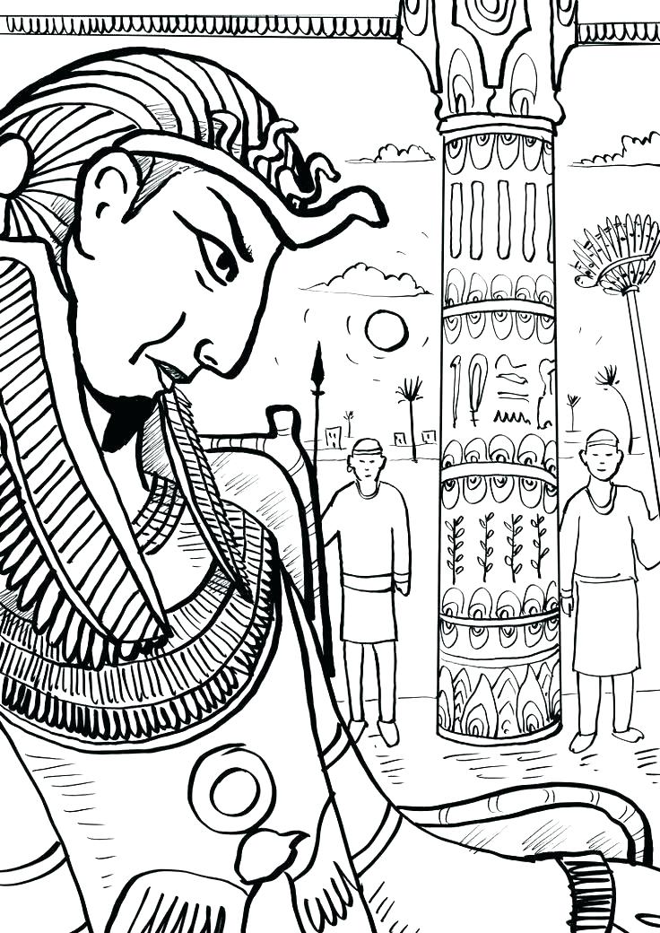 736x1040 Egypt Coloring Page Coloring Page Coloring Page In Coloring Pages