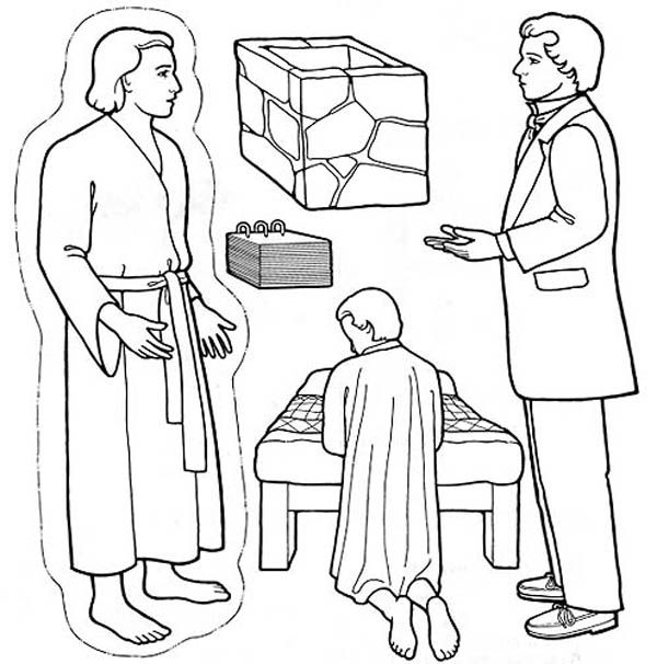 600x606 Picture Of Joseph Smith Coloring Page Coloring Pages