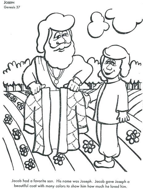 464x612 Joseph Bible Coloring Pages Coat Many Colors Coloring Page Best