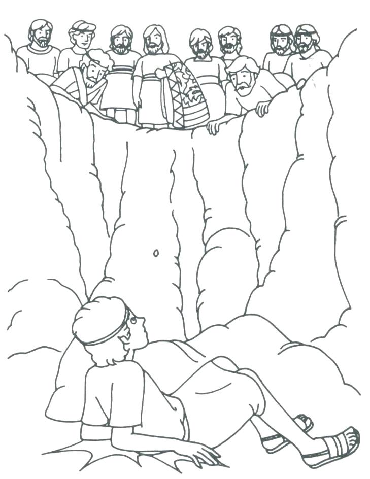 729x944 Joseph Bible Coloring Pages Joseph And His Brothers Bible Coloring
