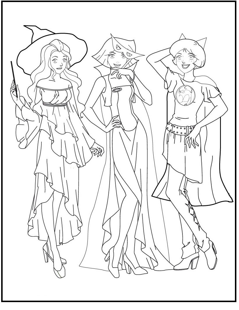820x1060 Beautiful Spies Coloring Page Ideas