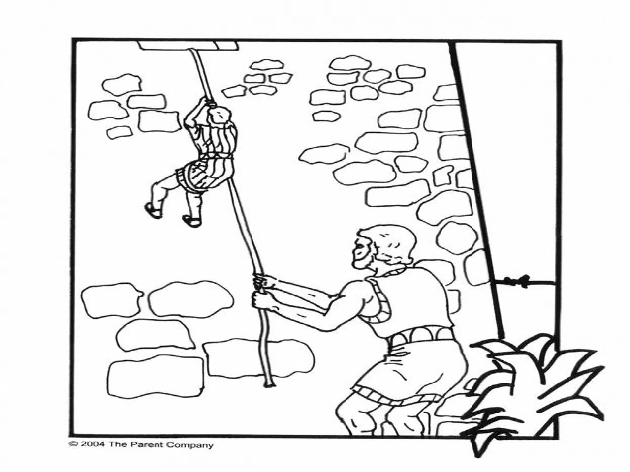 1280x960 Joshua And The Battle Of Jericho Coloring Page Fought