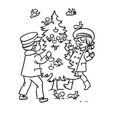 230x230 Top Free Printable Christmas Tree Coloring Pages Online