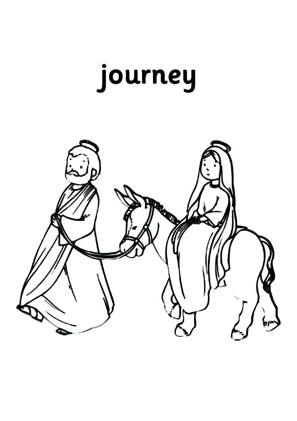 600x850 St Joseph Coloring Page Grandmaman Site