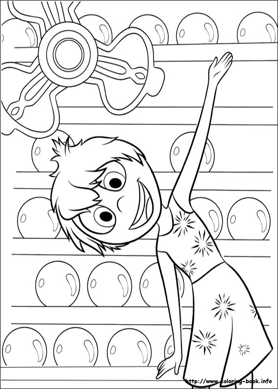 567x794 Inside Out Coloring Picture