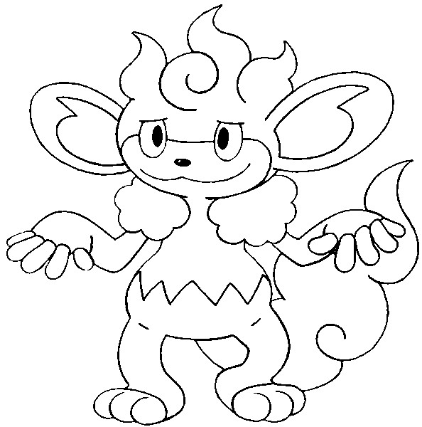 594x600 Coloring Pages Pokemon