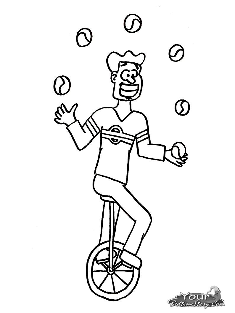 794x1054 Coloring Pages Of Juggler Happy World Jugglers' Day!