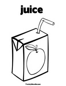 231x300 Juice Coloring Page