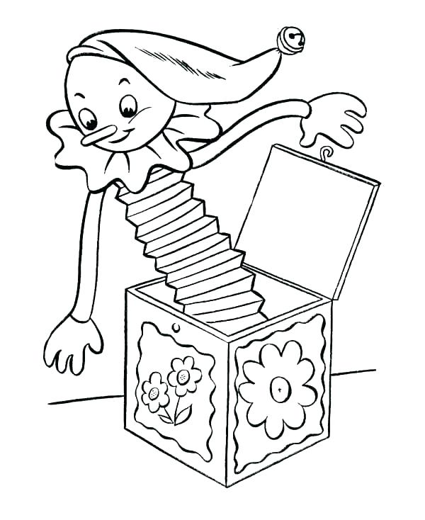 600x734 Box Coloring Page Elf Came Out From Box Coloring Page Boxtrolls