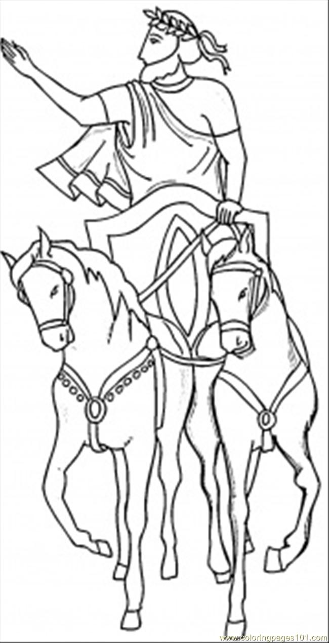 650x1270 Julius Caesar Coloring Page
