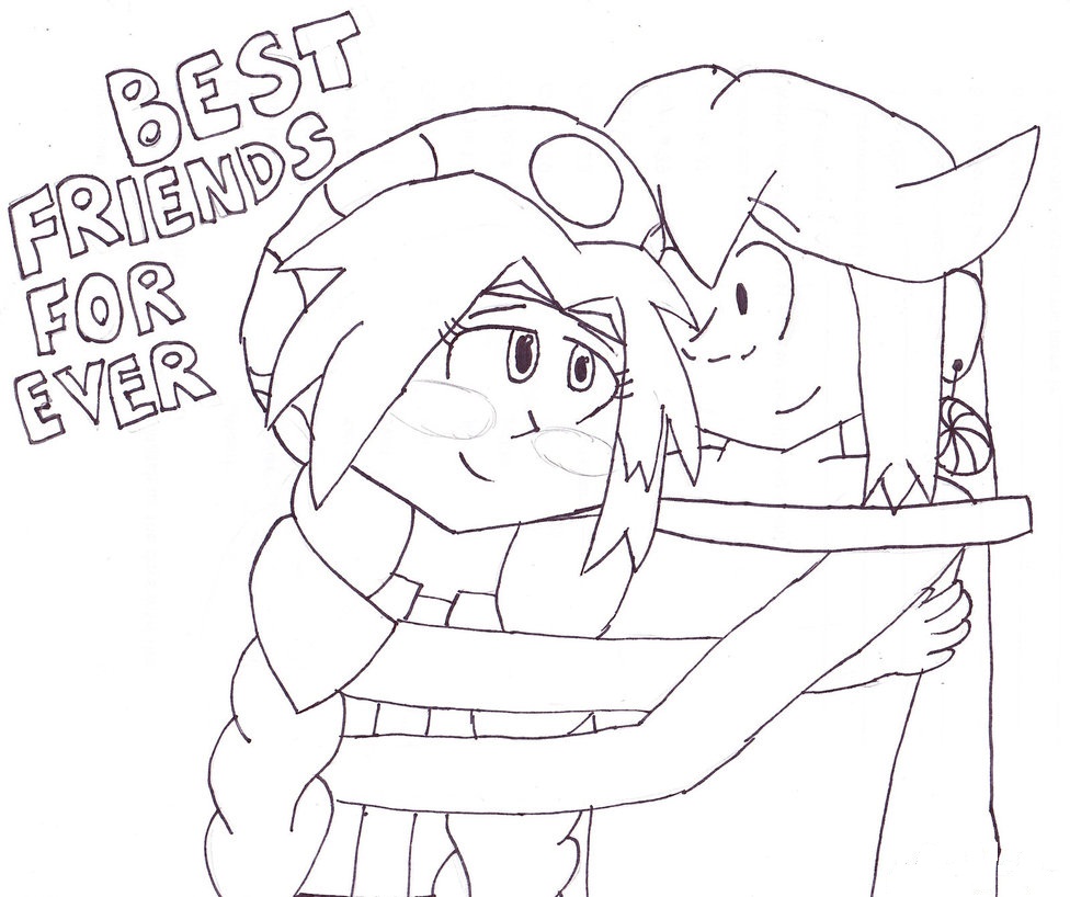 976x818 Friendship Colouring Pages Coloring Pages
