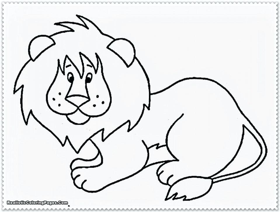 959x729 Jungle Animal Coloring Pages Realistic Jungle Animal Coloring