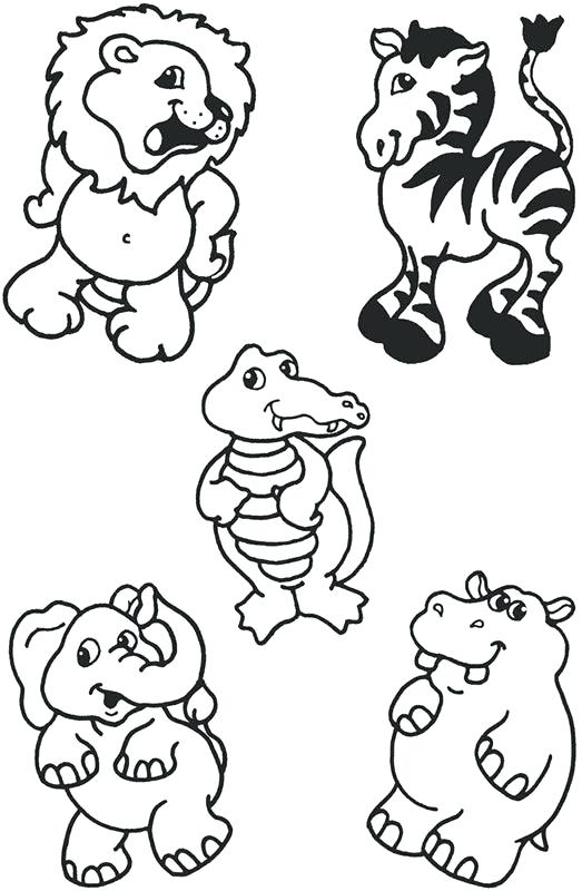 523x800 Jungle Coloring Page Cartoon Jungle Animals Coloring Pages Book