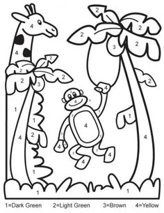 236x305 Jungle Coloring Pages