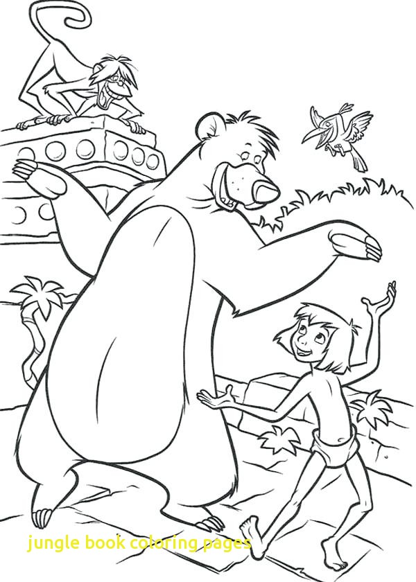 600x840 Jungle Book Coloring Pages