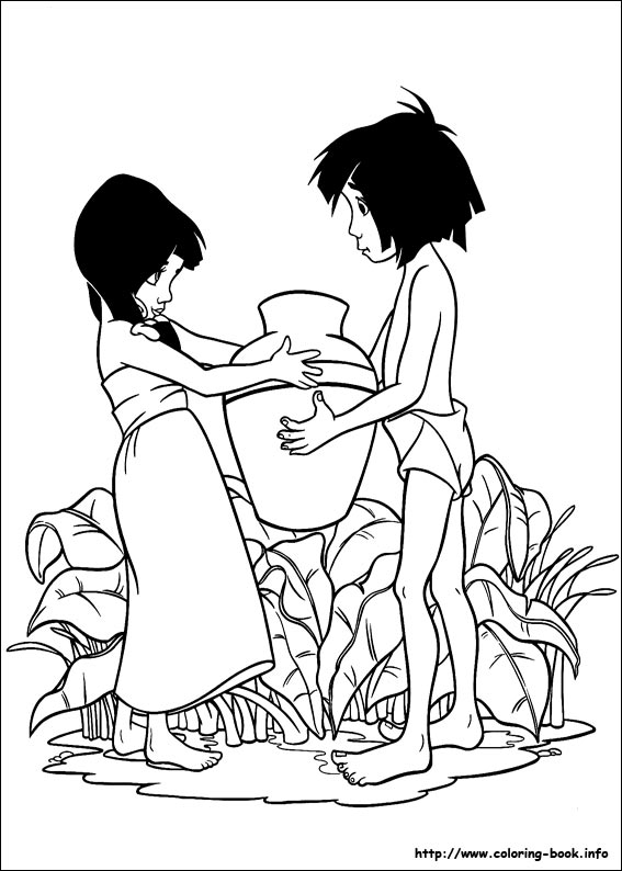 567x794 Jungle Book Coloring Pages On Coloring
