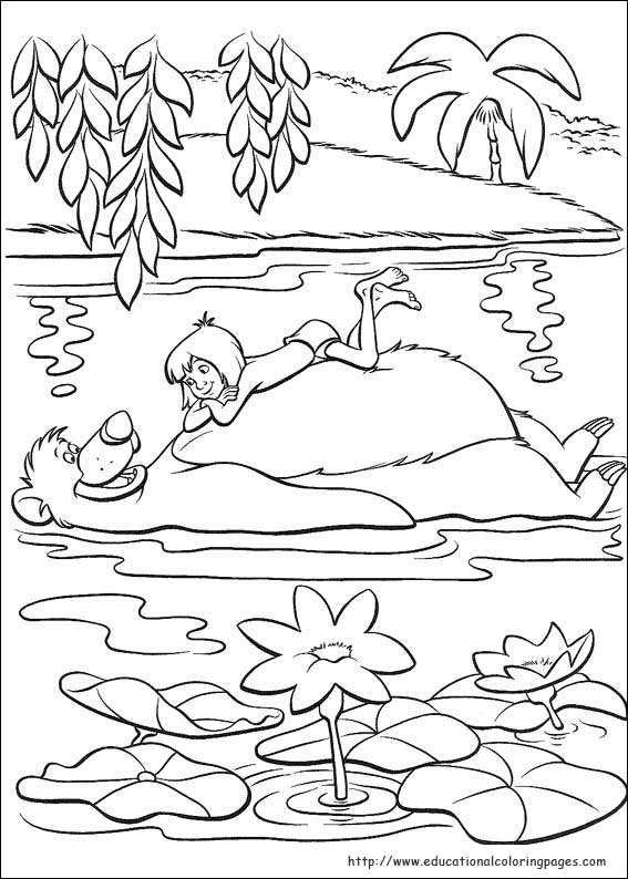 567x794 Jungle Coloring Pages